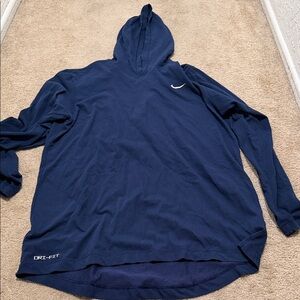 Nike Navy Dri-Fit Pullover